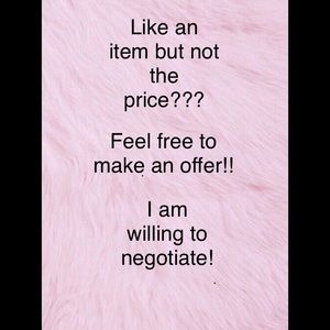 MAKE ME AN OFFER!!!!☺️